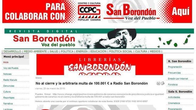 Radio San Borondón se resiste al cierre y reúne cientos de firmas contra la sanción de Rivero