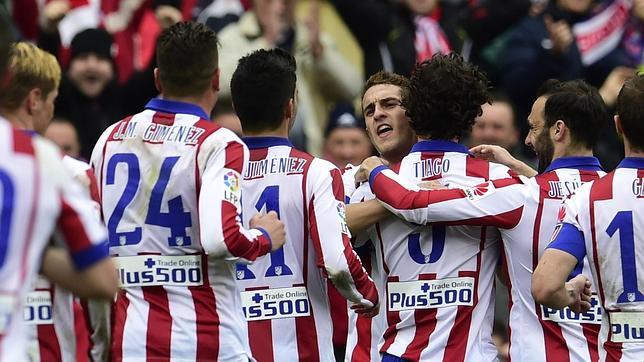 Koke fabrica la fácil victoria del Atlético