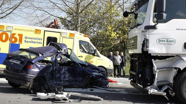 Accidente de tráfico en Lugo