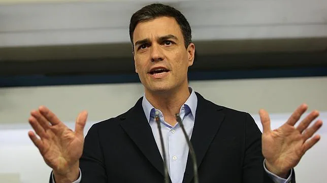 Pedro Sánchez, en rueda de prensa