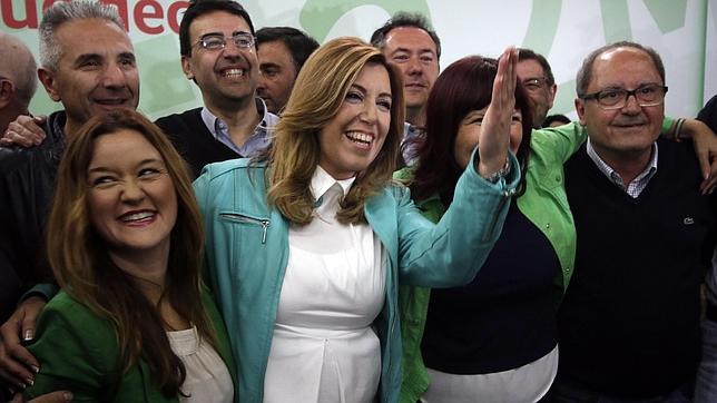 Susana Díaz, ganadora de las elecciones de Andalucía