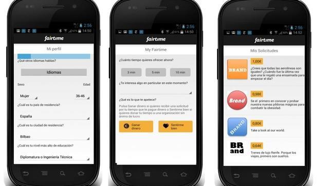 Una «app» para vender el tiempo que sobra