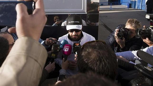 Fernando Alonso da al fin su versión del accidente en Montmeló