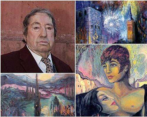 Fallece a los 88 años el pintor alcarreño Carlos Santiesteban