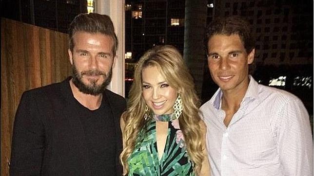 Beckham, Thalía y Nadal de fiesta en Miami