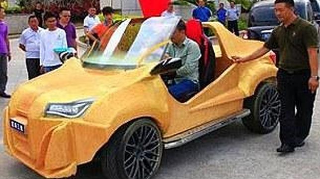 Una empresa China crea un coche con una impresora 3D