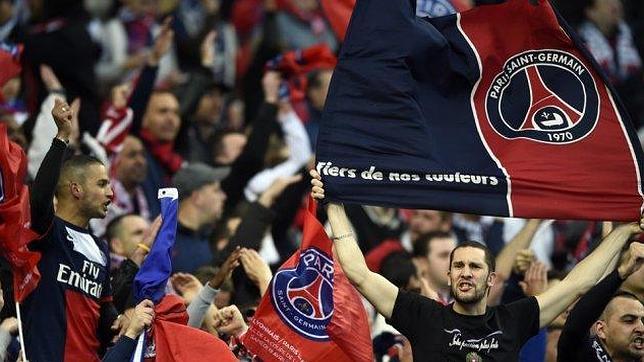 Aficionados del PSG francés