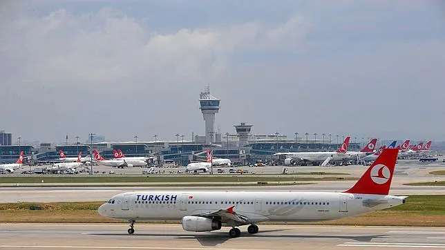 Imagen de archivo de un avión de Turkish Airlines