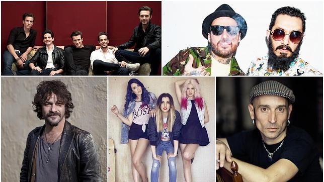 The Zombie Kids, Quique González, Sweet California y Fito en «Música en primavera»