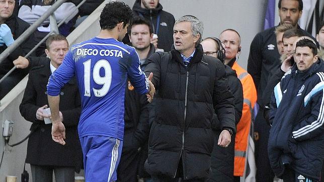 Mourinho: «Diego Costa ya no está lesionado»