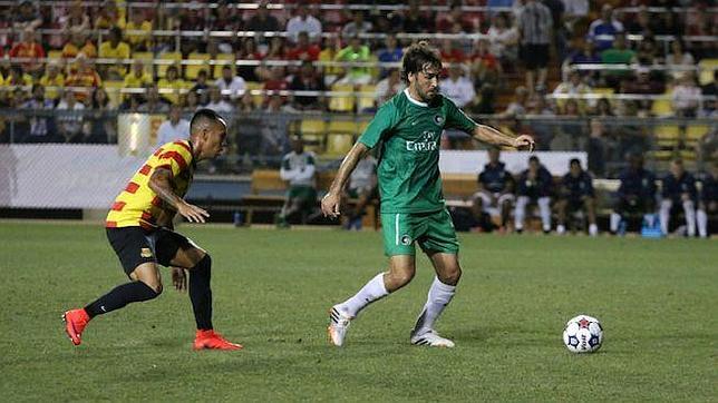 Debut oficial triunfal de Raúl con el Cosmos