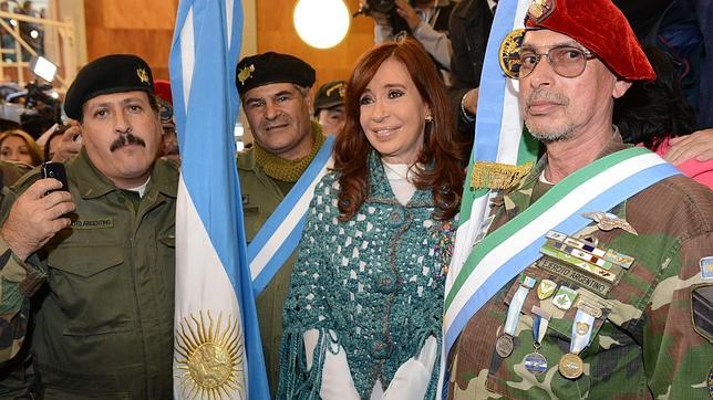 Cristina Fernández participó en un acto en memoria de los caídos en la guerra de las Malvinas, en Ushuaia (Argentina)