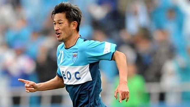 Kazuyoshi Miura, un goleador de 48 años