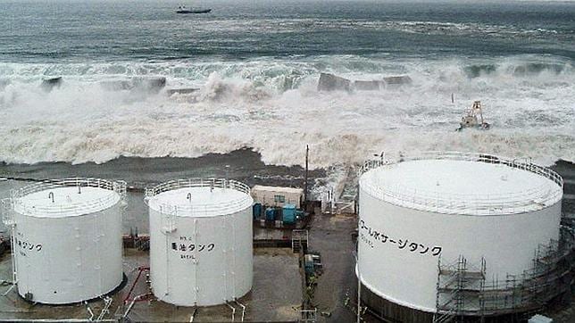 La central de Fukushima, a orillas del Pacífico