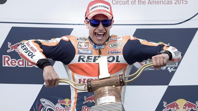 Márquez recupera la sonrisa