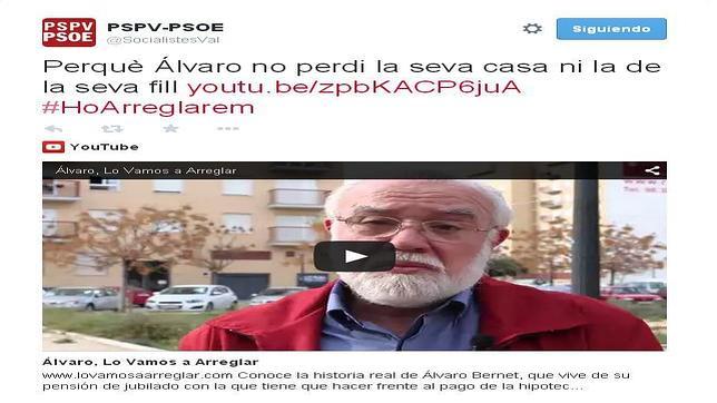 Del «perdi» a la «seva»: los «problemas» del PSPV con el uso del valenciano