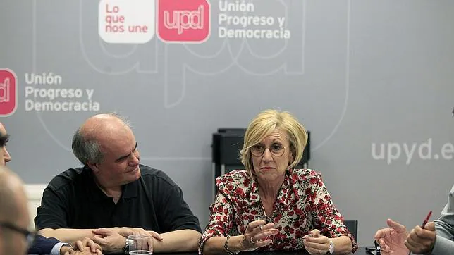 Rosa Díez y Martínez Gorriarán.