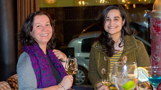 Montserrat y Triana -madre e hija-, meses antes de que se cometiera el asesinato de Carrasco