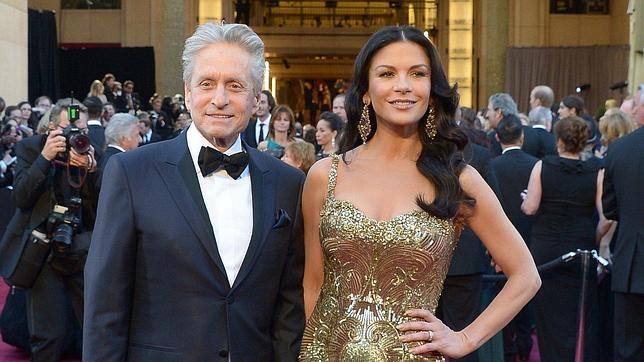 Michael Douglas, sobre Catherine Zeta-Jones: «Estoy loco por ella»