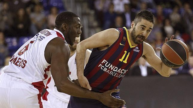 El Barça naufraga en el Palau ante el Olimpiacos