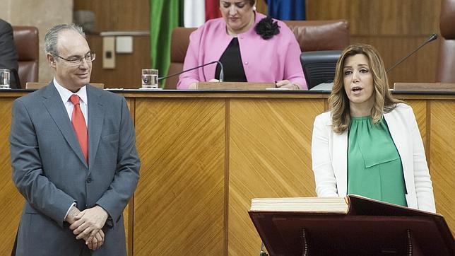 El PSOE pide pactos ante la difícil investidura de Susana Díaz