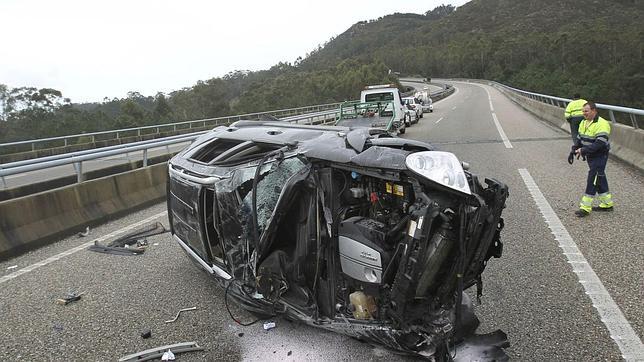 49 accidentes de tráfico registrados el fin de semana en Galicia