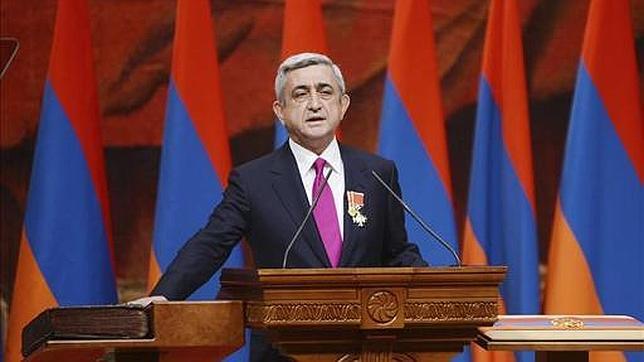 El presidente de Armenia, Serge Sargsián, en una imagen de archivo