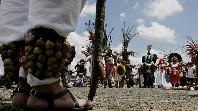 Indígenas aztecas de México
