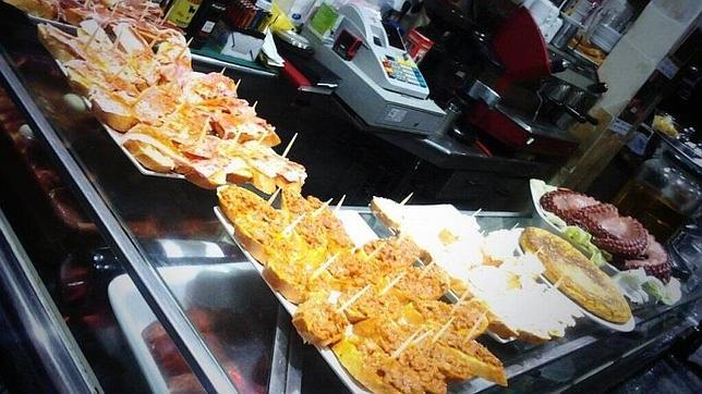Barra de pinchos en A Cañada