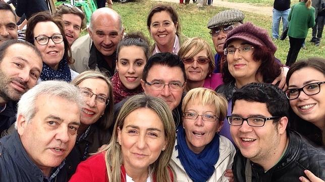 El selfie de la candidatura de Tolón