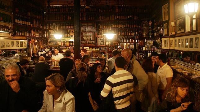 bodega de La Ardosa, en Madrid