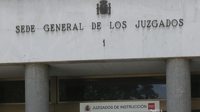 Entrada de los juzgados de Plaza de Castilla