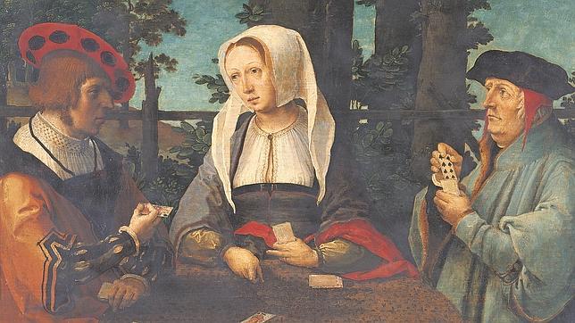 «Los jugadores de cartas» (1520), de Lucas van Leyden