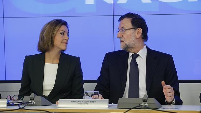 Rajoy volverá a apoyar a su secretaria general en su carrera hacia las urnas