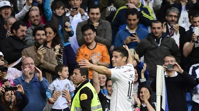 James supera todo lo esperado por el Real Madrid