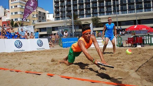 Gran espectáculo en Las Canteras con las semifinales del ITF Open de tenis playa