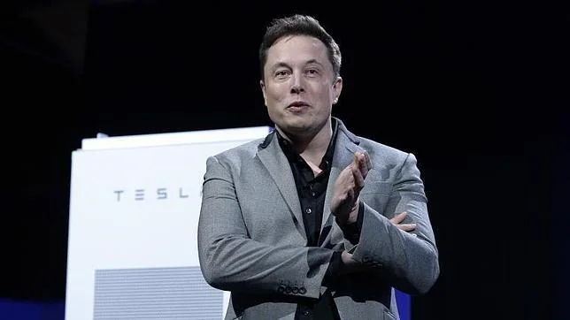 Elon Musk, CEO de Tesla, durante la presentación de la nueva batería para el hogar