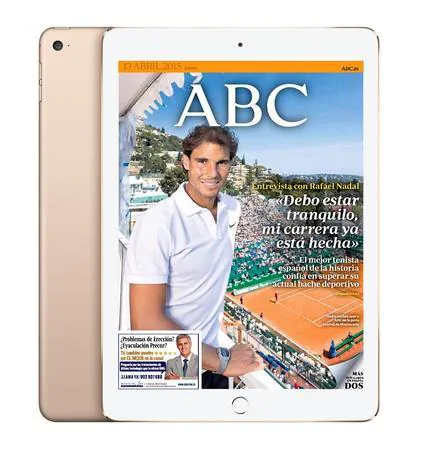 Un iPad Air 2 y dos años de suscripción a ABC en Kiosko y Más, por 300 euros