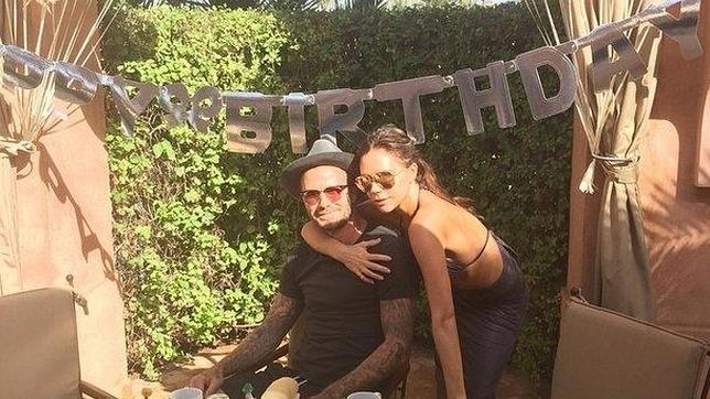 Beckham celebra su 40 cumpleaños con su familia en Marrakech