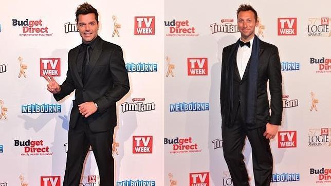 Ricky Martin e Ian Thorpe coinciden en una fiesta tras los rumores de romance