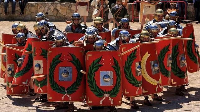 Recreación histórica en el festival Tarraco Viva