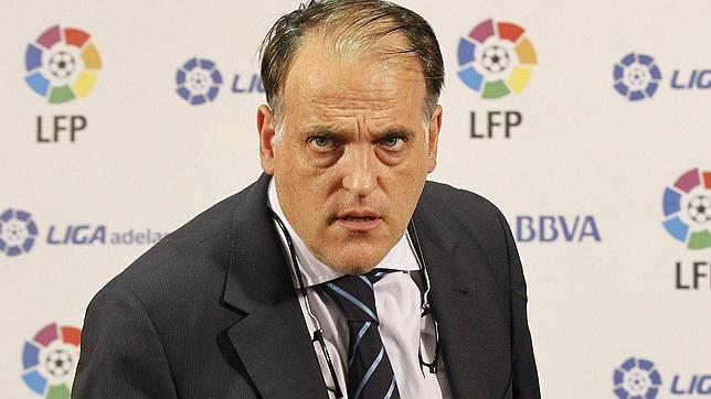 Tebas: «No vamos someternos al chantaje de la Federación»