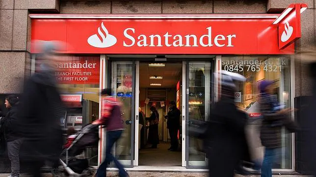 Sucursal del banco Santander en Oxford Street