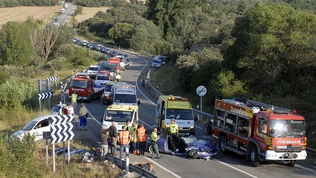 El 40% de los fallecidos en carretera en 2014 dieron positivo