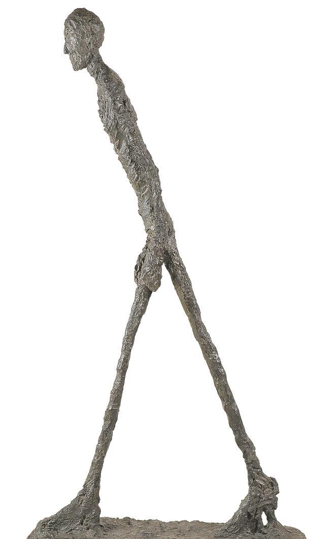 «El hombre que camina I», de Alberto Giacometti