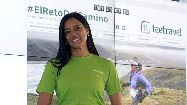La ultramaratoniana Mariluz Viñas, de 52 años, recorrerá 750 km. del Camino en 15 días