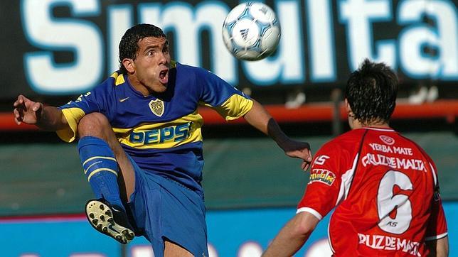 Carlos Tévez, parte de la plantilla de Boca en 2004