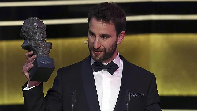 Dani Rovira, presentador y galardonado en los Goya 2015