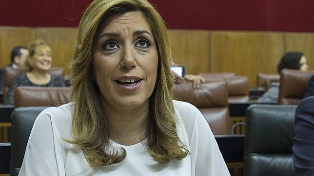 Susana Díaz acusa a la oposición de utilizar el Estatuto para bloquear su investidura