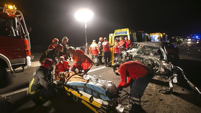 Mueren nueve personas en accidentes de tráfico este fin de semana